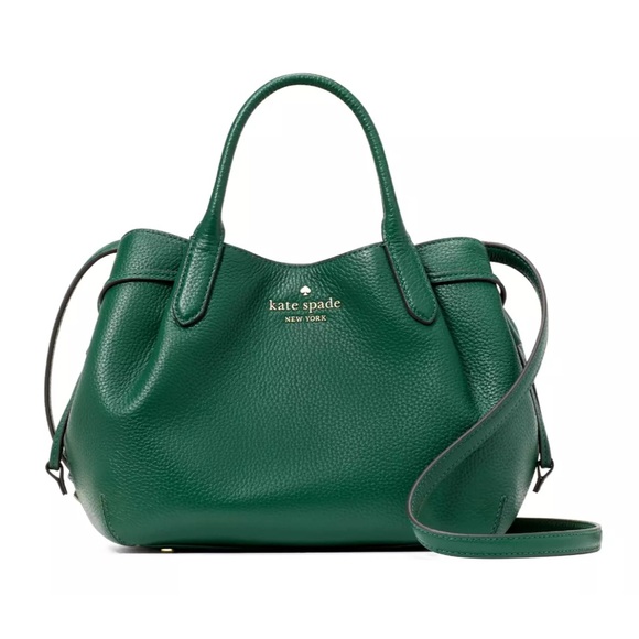 kate spade Handbags - New Kate Spade Dumpling Small Satchel Pebble Leather Arugula